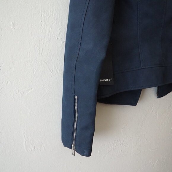 Nwt Forever 21 Moto Jacket sz S - Picture 5 of 13